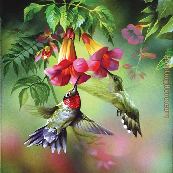 Unknown Artist hummingbirds